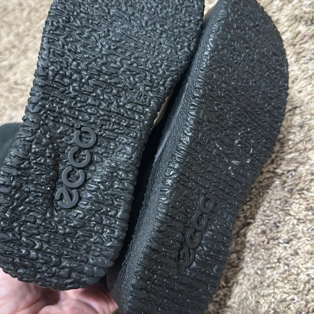 Ecco Girl Warm Wool Lining Dress Boots Size 33 (US 2)